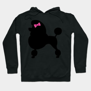 Black Show Poodle Hoodie